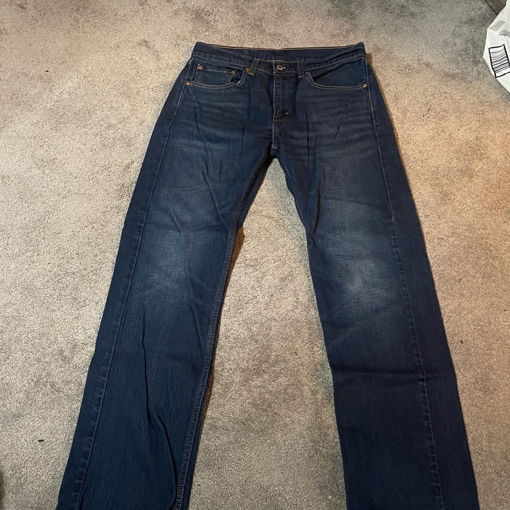 Men’s Levi's Dark Blue Straight Jeans